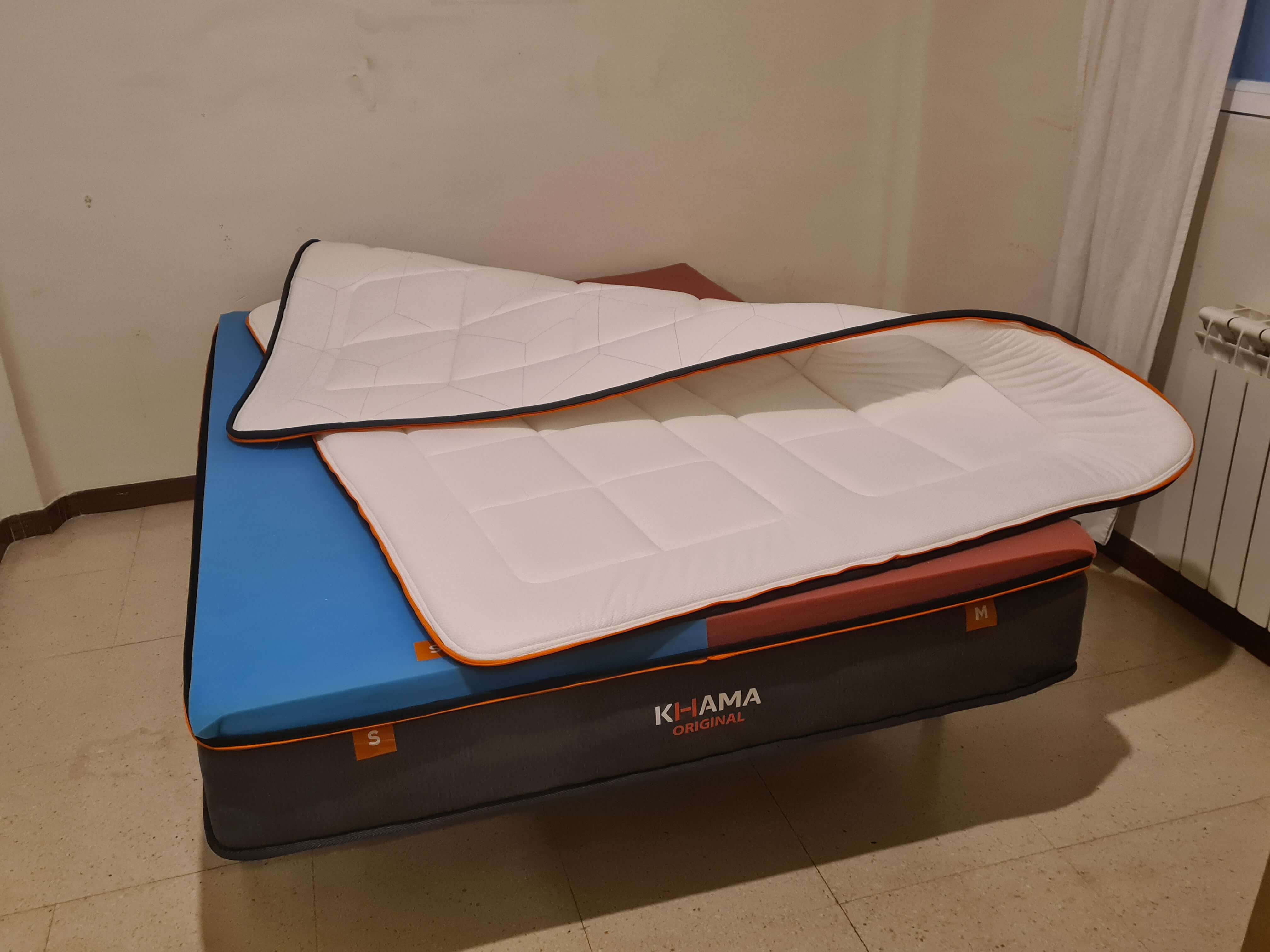 colchon khama tapa removible